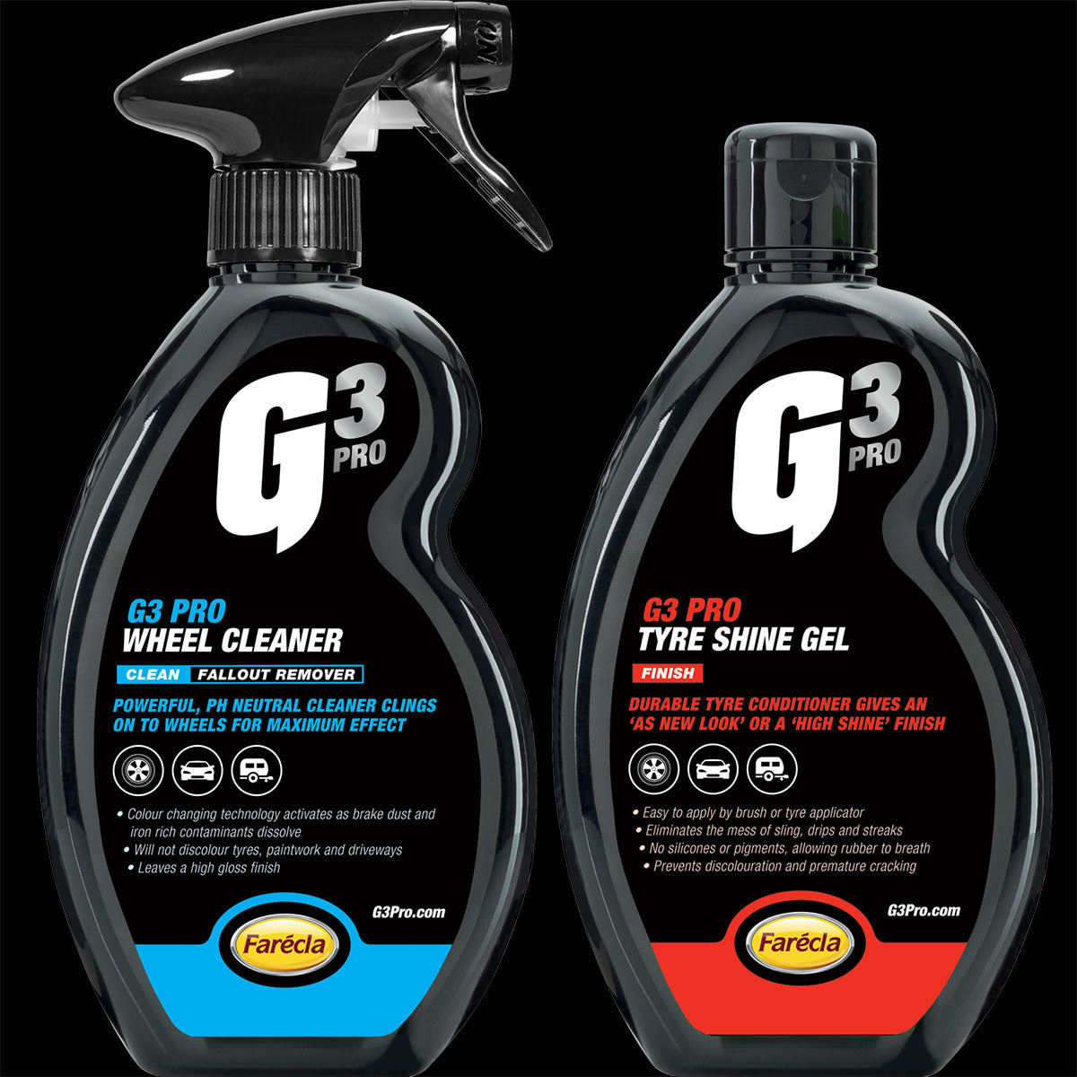 G3 Pro Wheel Cleaning Combo